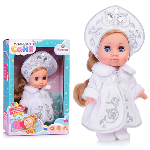Кукла Малышка Соня Снегурочка